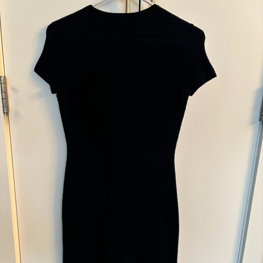 Theory Branteen Knit Sweater Dress - Navy Blue